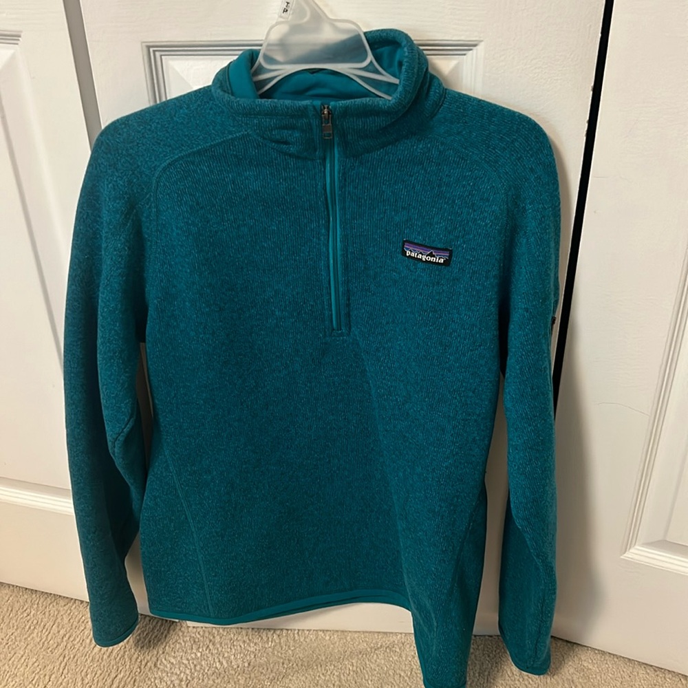 Women’s Patagonia Better Sweater 1/4 Zip. Size Large